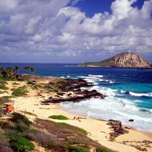 Diamond head view